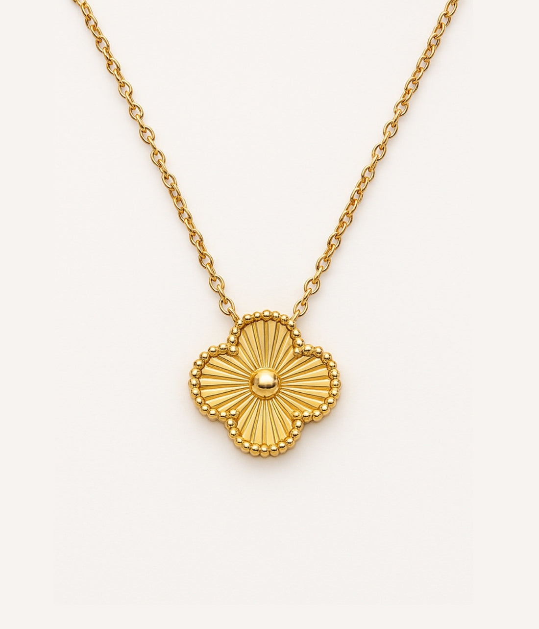 Fleur Charm Gold Halskette