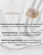 Mondstein Armband mit schwarzen Details Nezih