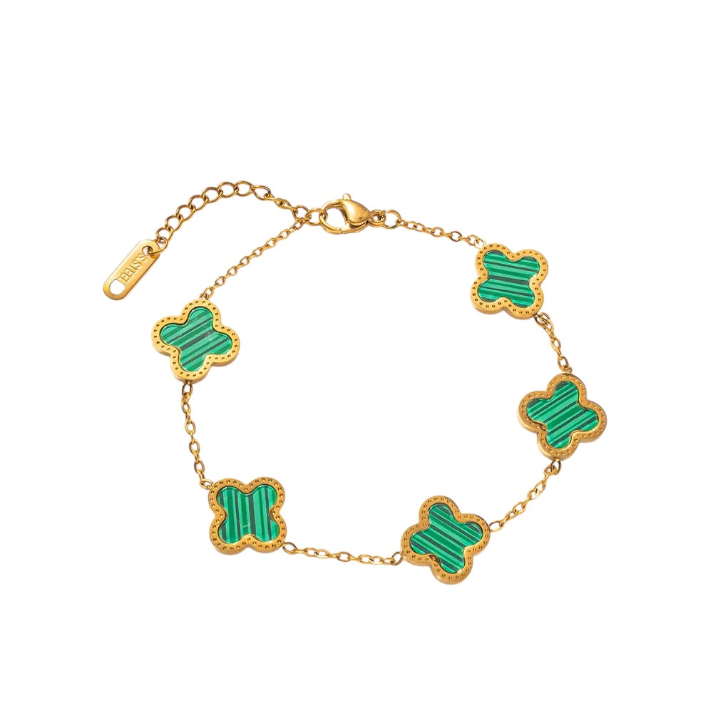 Fleur Charm - Green