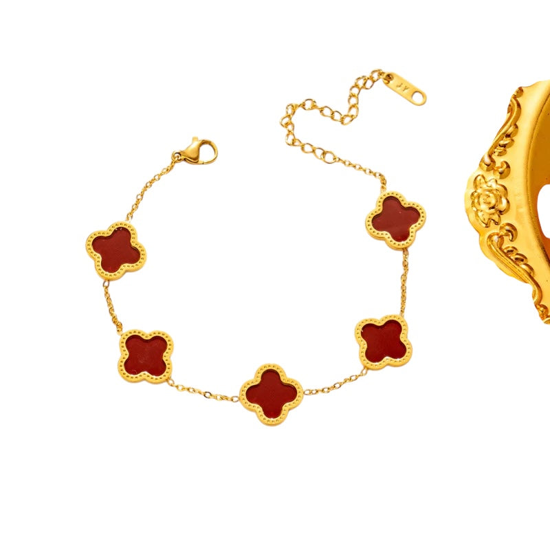 Fleur Charm - Red