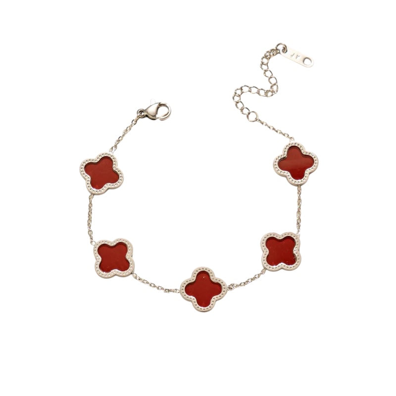 Fleur Charm - Red