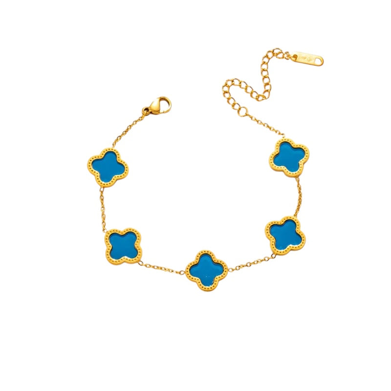 Fleur Charm - Blue