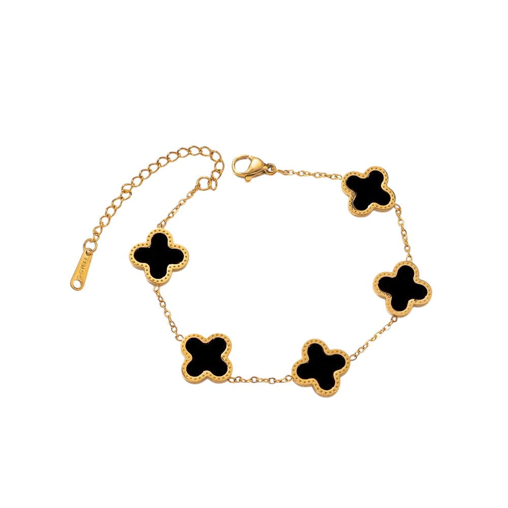 Fleur Charm - Black