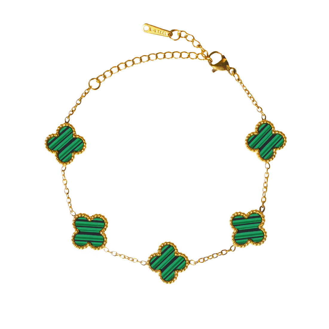 Fleur Charm - Green